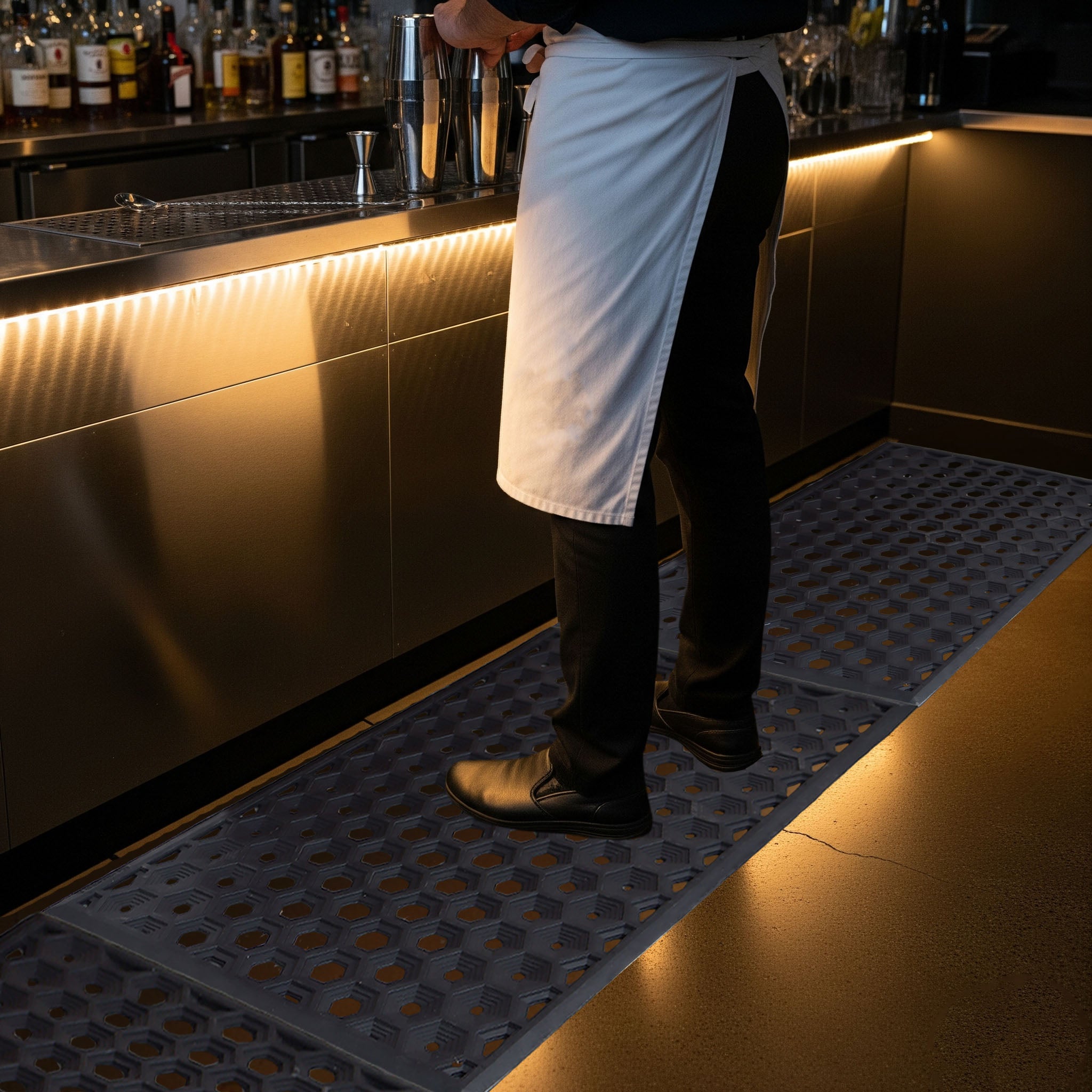 SUBHERA Premium 36X60 Bar Mat – Anti-Slip Rubber Comfort for Restaurants, Bars & Hospitality Areas