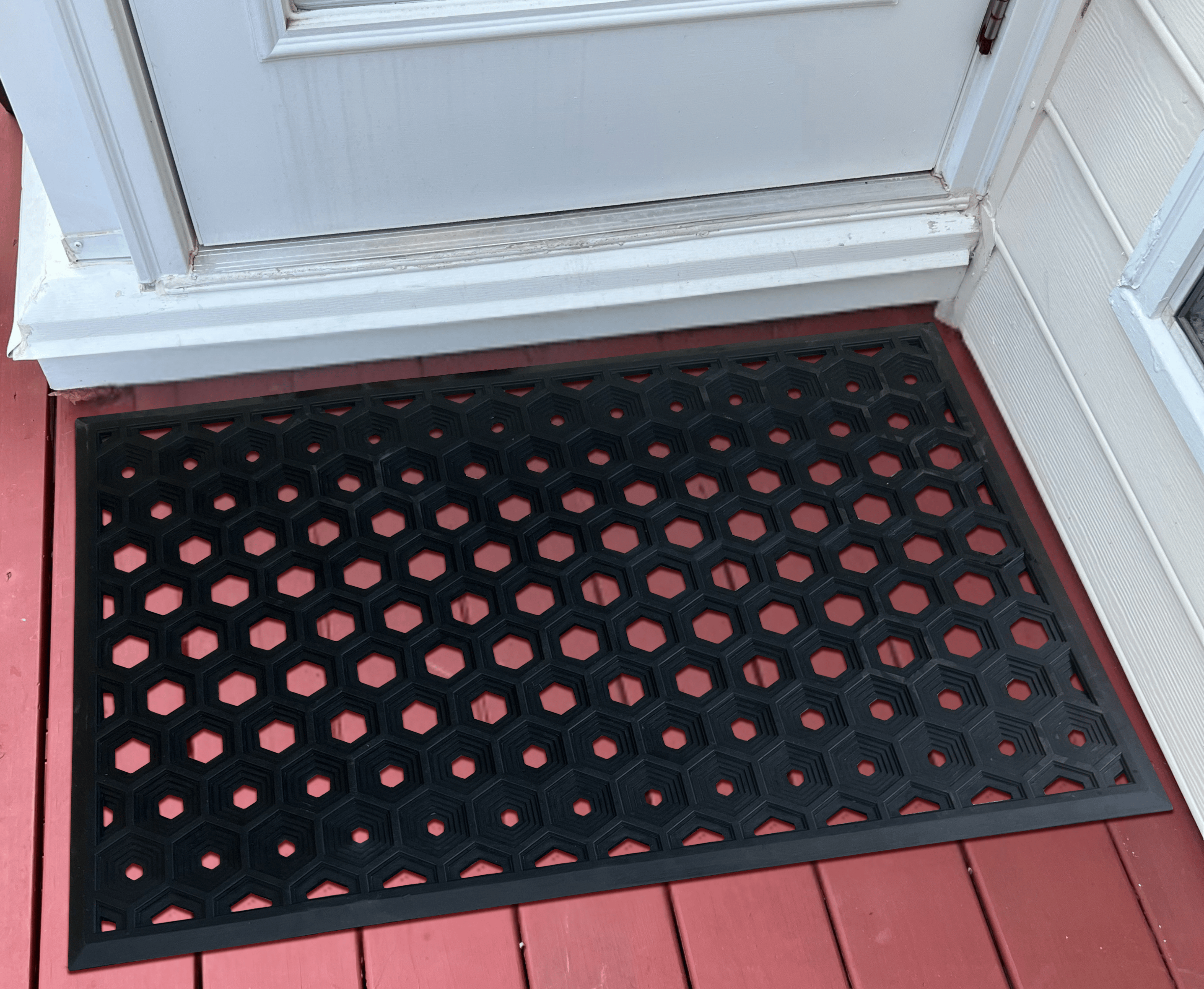 SUBHERA Heavy-Duty Rubber Mat – Multi Utility for Indoor & Outdoor Use 25"X39 and 36"X60