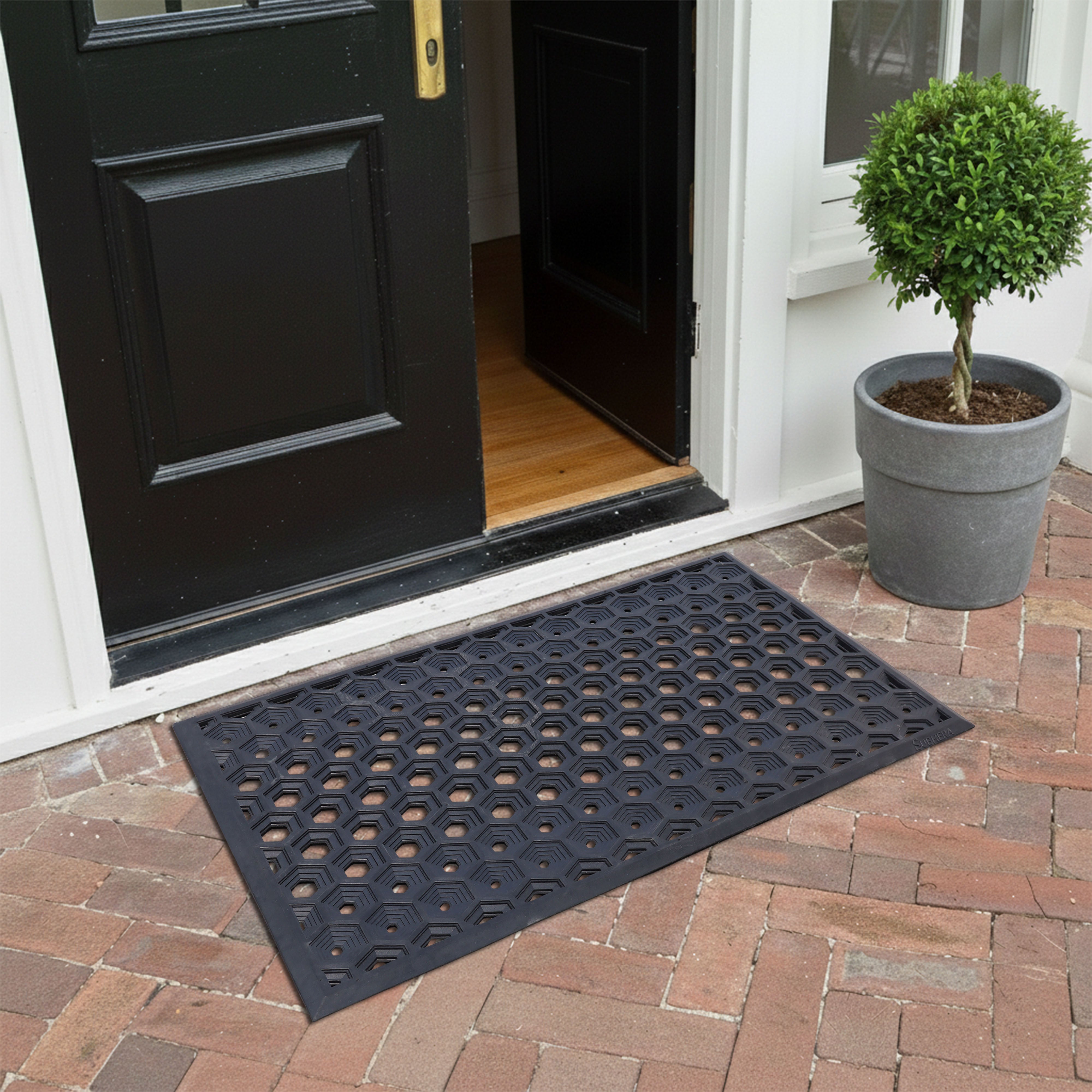 SUBHERA Heavy-Duty Anti-Fatigue Outdoor Mat – Slip-Resistant Safety for Wet Work Areas Use 25"X39 and 36"X60