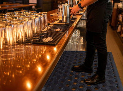 SUBHERA Premium 36X60 Bar Mat – Anti-Slip Rubber Comfort for Restaurants, Bars & Hospitality Areas