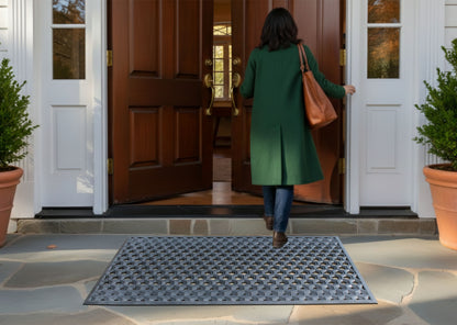 SUBHERA 36X60 Premium Drain Hole Mat – Anti-Fatigue, Water-Resistant Rubber Floor Mat for Indoor & Outdoor Use