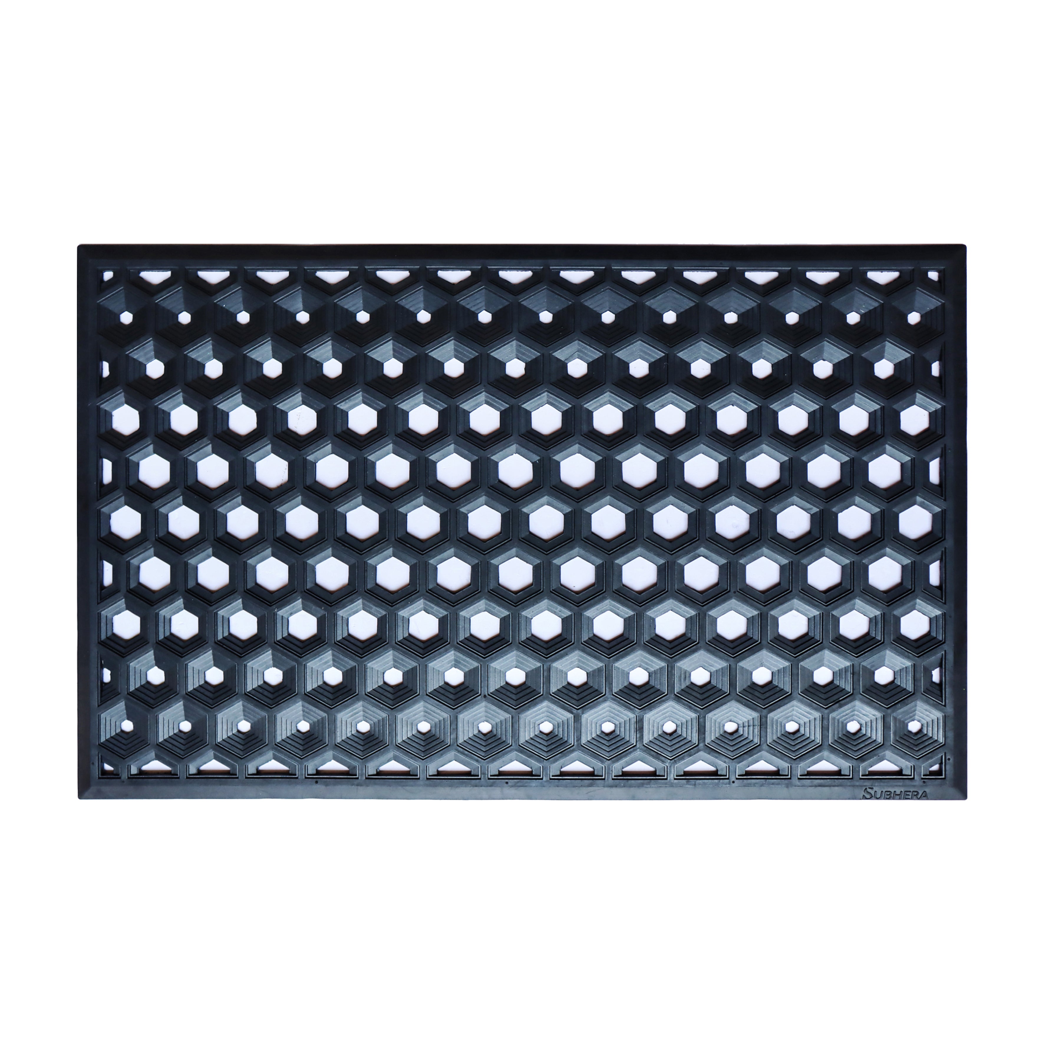 SUBHERA Heavy-Duty Rubber Mat – Multi Utility for Indoor & Outdoor Use 25"X39 and 36"X60