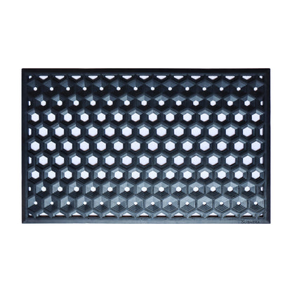 Subhera Outdoor Rubber Mat – 25X39 Honeycomb Design for Pool Area