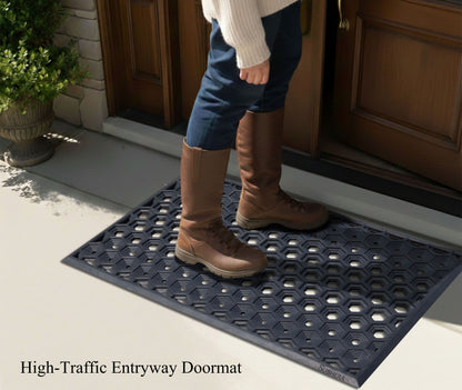 SUBHERA Heavy-Duty Anti-Fatigue Outdoor Mat – Slip-Resistant Safety for Wet Work Areas Use 25"X39 and 36"X60