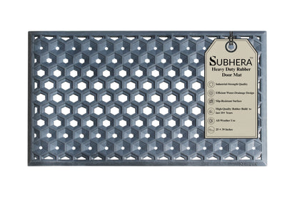 SUBHERA Hexa Drain Pool Mat 36X60– Stylish Protection by the Water